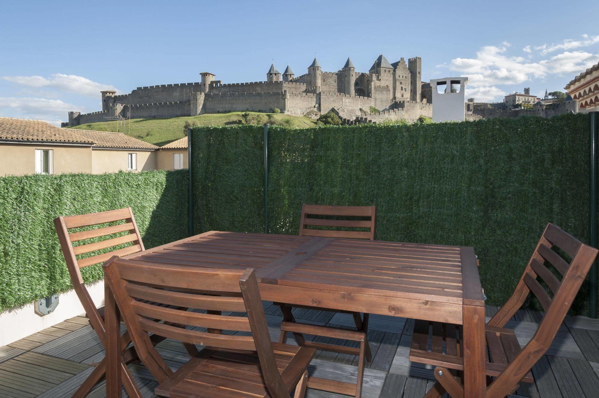 La Terrasse De Marie-Jeanne Villa Carcassonne Exterior photo